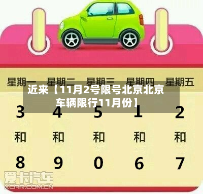 近来【11月2号限号北京北京车辆限行11月份】
