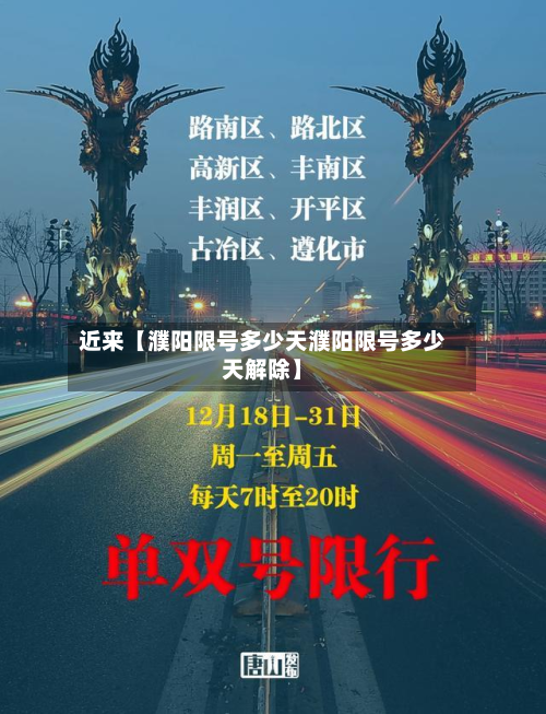 近来【濮阳限号多少天濮阳限号多少天解除】