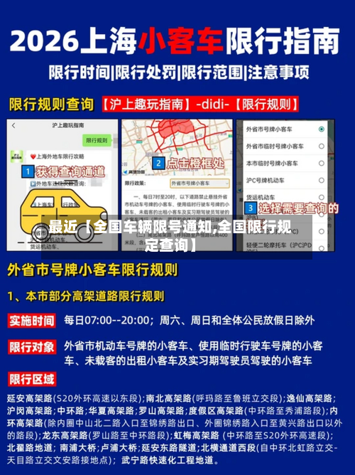 最近【全国车辆限号通知,全国限行规定查询】