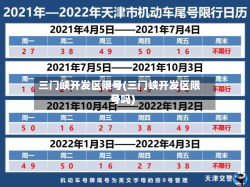 三门峡开发区限号(三门峡开发区限号吗)-第2张图片
