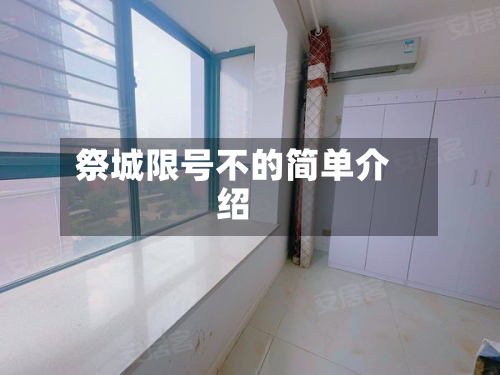 祭城限号不的简单介绍