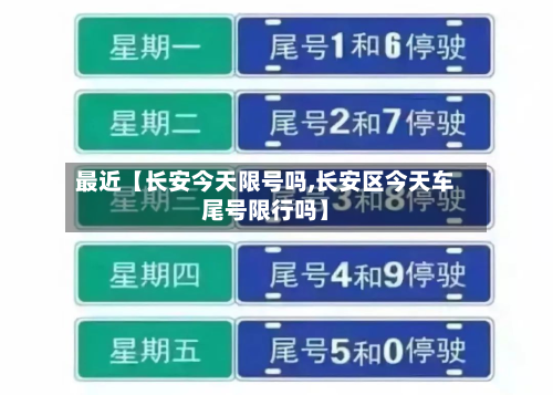 最近【长安今天限号吗,长安区今天车尾号限行吗】