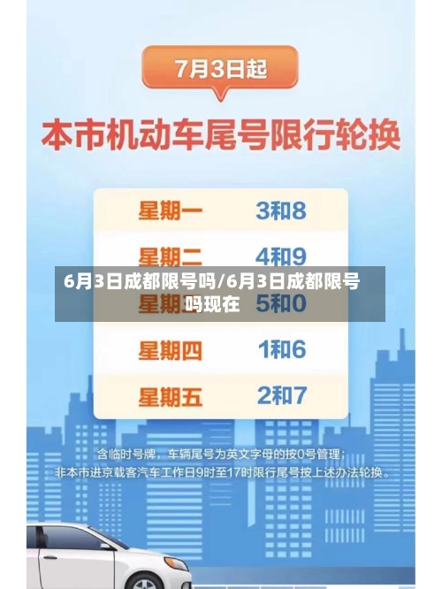 6月3日成都限号吗/6月3日成都限号吗现在-第2张图片