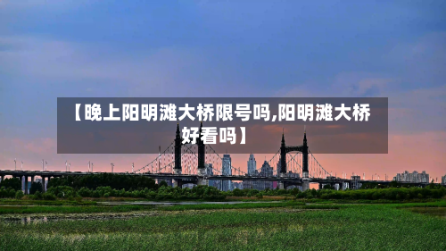【晚上阳明滩大桥限号吗,阳明滩大桥好看吗】
