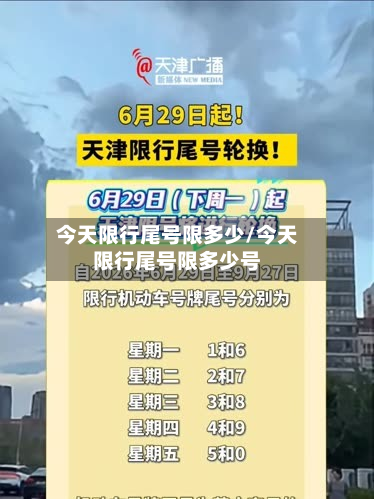 今天限行尾号限多少/今天限行尾号限多少号