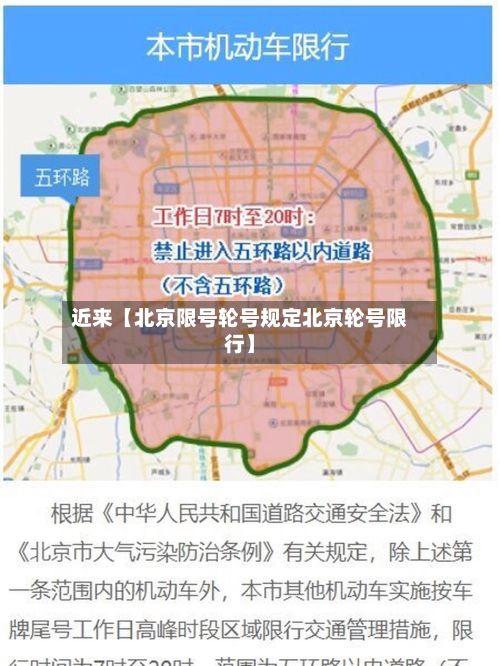 近来【北京限号轮号规定北京轮号限行】-第2张图片