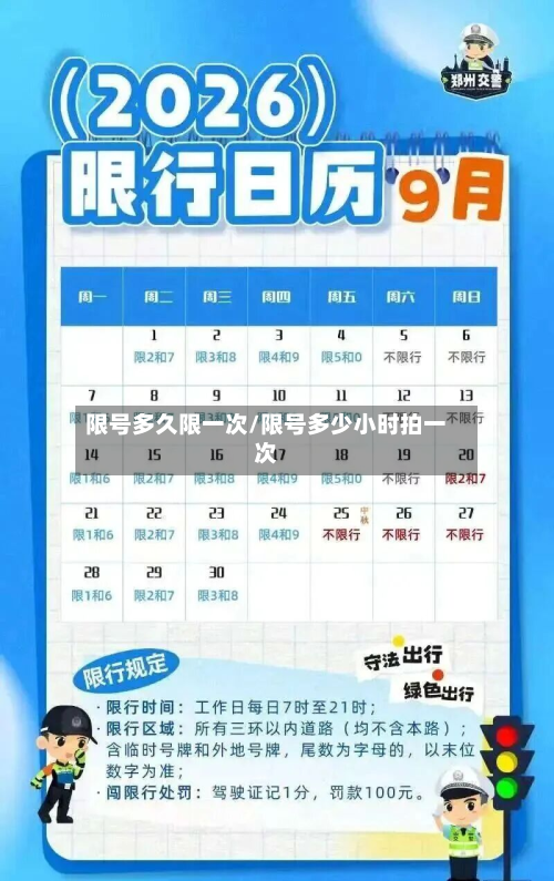 限号多久限一次/限号多少小时拍一次-第2张图片