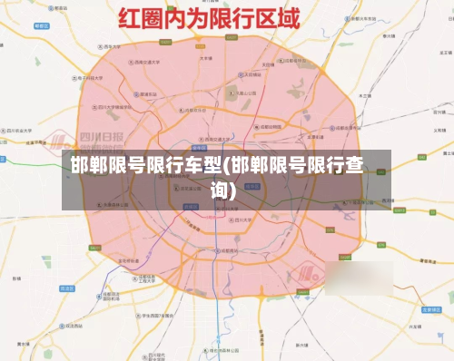 邯郸限号限行车型(邯郸限号限行查询)
