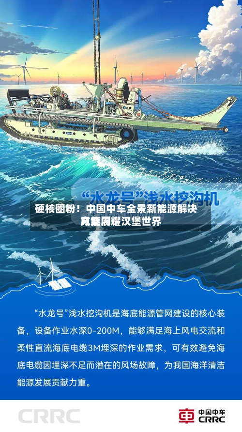 硬核圈粉！中国中车全景新能源解决方案闪耀汉堡世界风能展-第3张图片