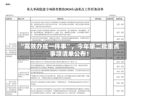 “高效办成一件事”，今年第二批重点事项清单公布！-第2张图片